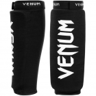 Протектори за крака БЕЗ ХОДИЛО - VENUM KONTACT SHINGUARDS AND INSTEP - COTTON - BLACK​